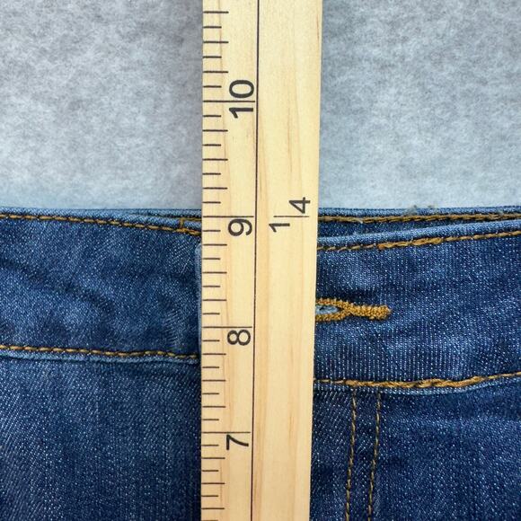 Kut From The Kloth Jeans Straight Leg WMNS 6 Med Wash Mid Rise KP9065MA2 Casual - Picture 9 of 11